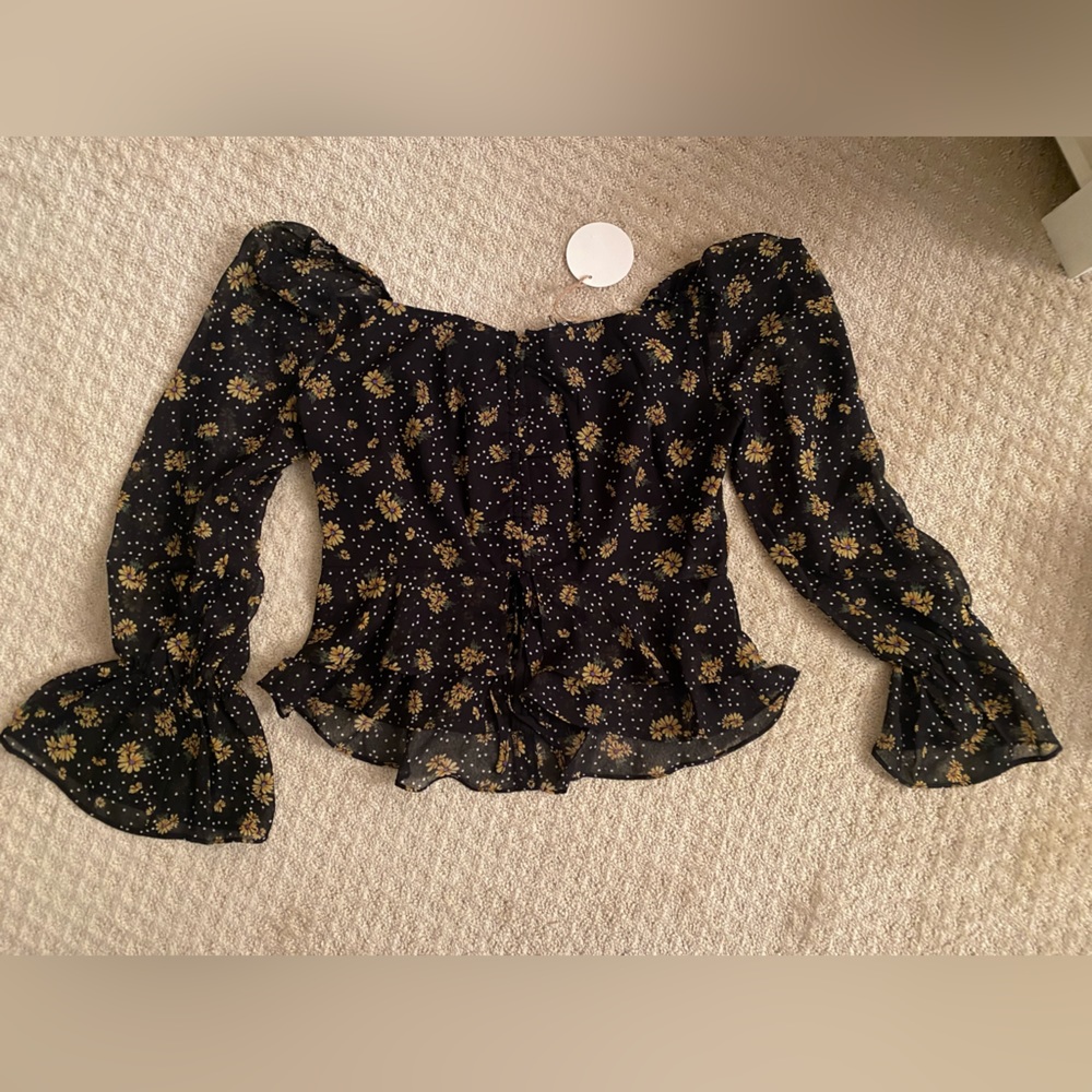 NTW SUGAR+LIPS floral blouse